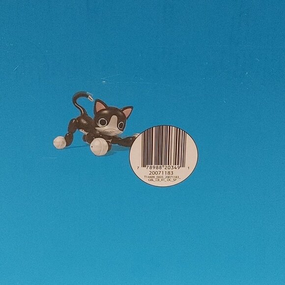 Zoomer Kitty Orange Tabby Cat Carrier Cat Charging Cable Manual Ball Toy Tail - Picture 14 of 14